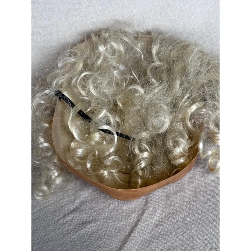 Scary Creepy Doll Halloween Mask Bride Of Chucky Blonde Hair‎